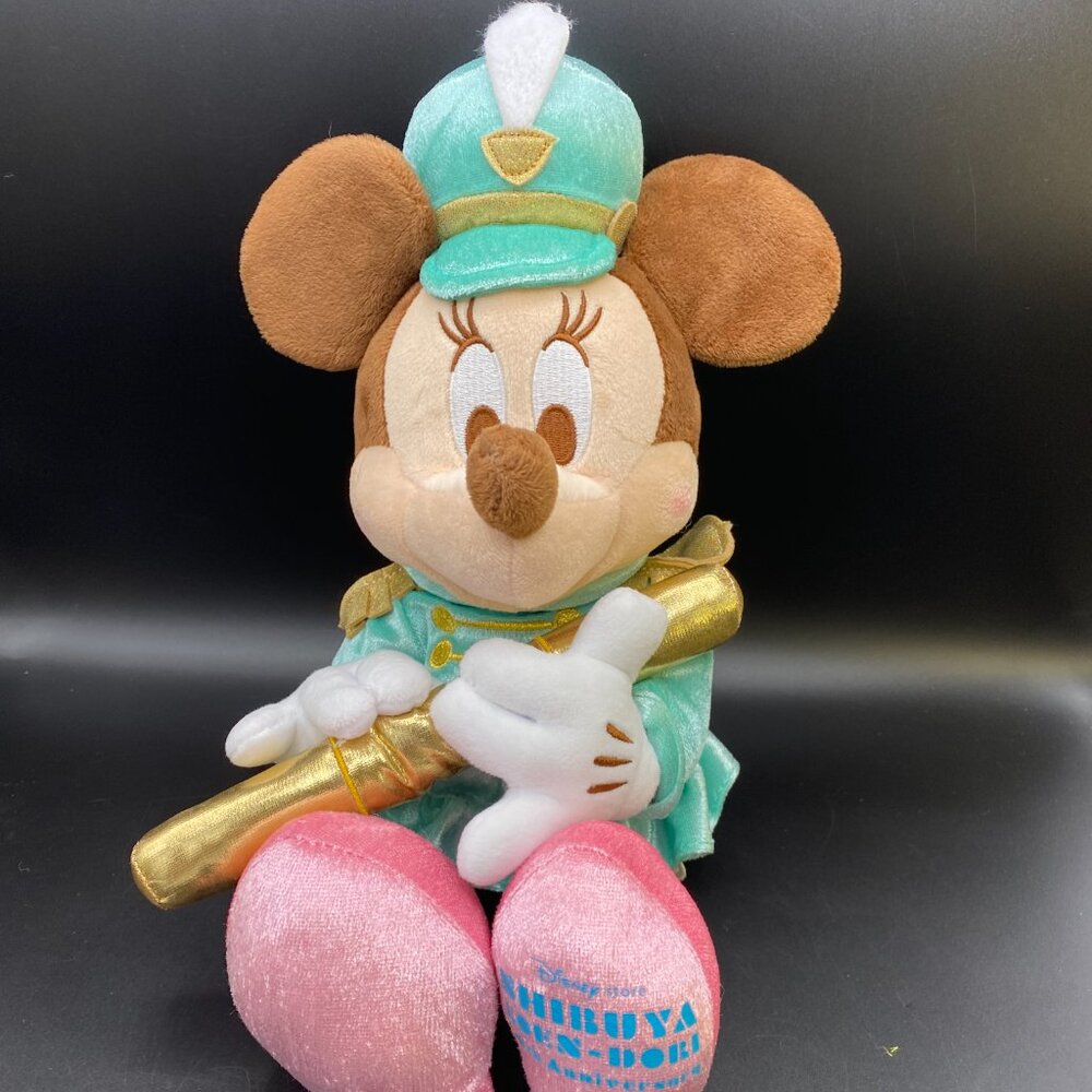Disney Shibuya Ko-en Dori Store Minnie Mouse Plush Doll 30th Anniversary